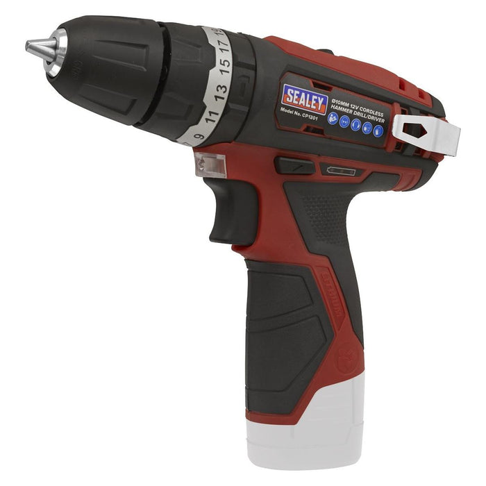 Sealey 3 x SV12 Series Cordless Power Tool Combo Kit 12V - 2 Batteries Sealey - Town Tools 