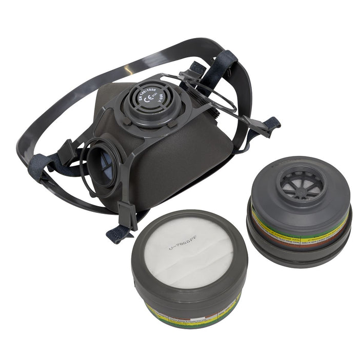 Worksafe Worksafe Half Mask with ABEK1 P2R Filter Cartridges 9360/63 Worksafe - Town Tools 