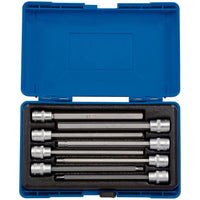 Draper Hexagonal Socket Bit Set, 3/8" Sq. Dr. (8 Piece) 16287