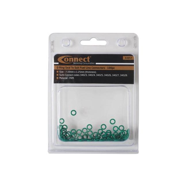 Connect O-Ring Seal - for Fuel Line Leak off Connectors 100pc 34057 Tool Connection - Town Tools 