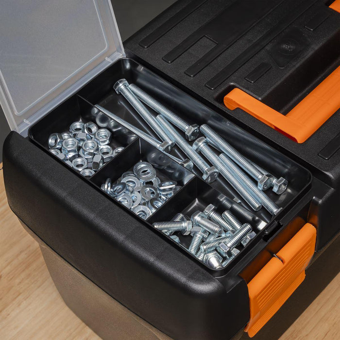 Sealey Toolbox with Tote Tray 500mm AP560 Sealey - Town Tools 