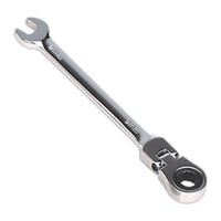 Sealey Flexi-Head Ratchet Combination Spanner 8mm FHRCW08