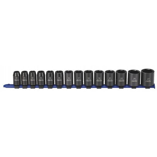 Carlyle Tools Impact Socket Set - Metric - 1/2In. Dr - 14 Piece - image 1