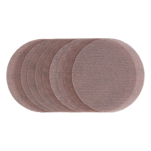 Draper Mesh Sanding Discs, 150mm, 120 Grit (Pack of 10) 61821 Draper - Town Tools 