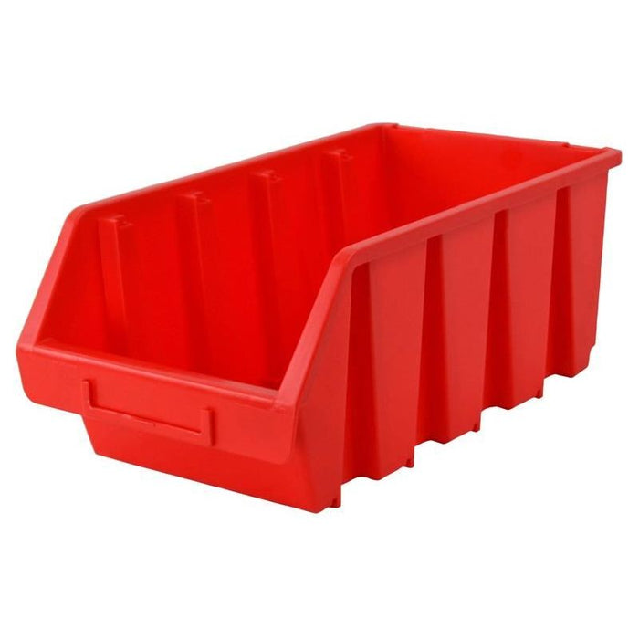Faithfull Interlocking Storage Bin Size 4 Red 209 x 340 x 155mm Faithfull - Town Tools