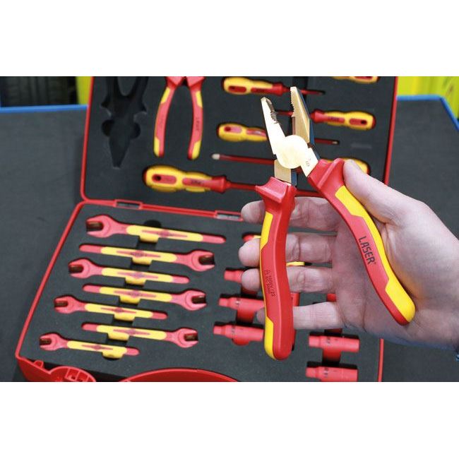 Laser Spark Resistant Fully Insulated Tool Kit 24pc 8509 Laser - Town Tools 