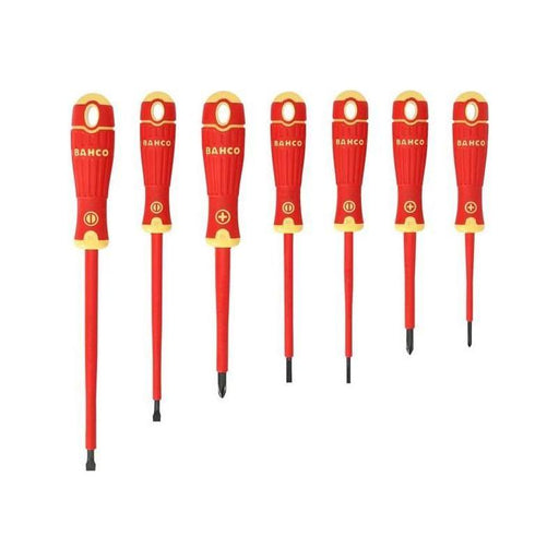 Bahco B220.007 BAHCOFIT Insulated Screwdriver Set, 7 Piece Bahco - Town Tools