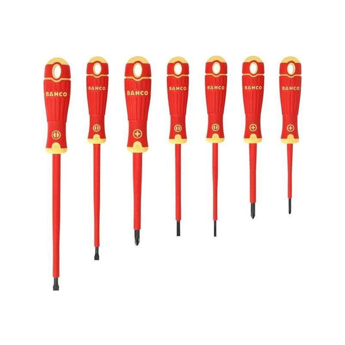 Bahco B220.007 BAHCOFIT Insulated Screwdriver Set, 7 Piece Bahco - Town Tools