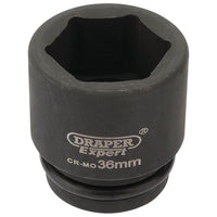 Draper HI-TORQ 6 Point Impact Socket, 3/4" Sq. Dr., 36mm 28777