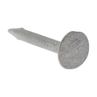 Forgefix Clout Nail Extra Large Head Galvanised 25mm (2.5kg Bag)