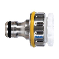Hozelock 2041 Pro Metal Threaded Tap Connector 12.5-19mm (1/2-3/4in)