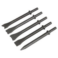 Sealey Air Hammer Chisel Set 170mm 5pc SA11C