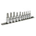 Sealey Security TRX-TS Socket Bit Set 10pc 1/4" & 3/8"Sq Drive AK6227 Sealey - Town Tools 