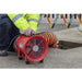 Sealey Portable Ventilator200mm with 5m Ducting VEN200 Sealey - Town Tools 