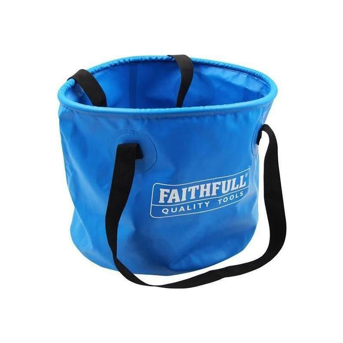 Faithfull Waterproof Collapsible Bucket 20 litre Faithfull - Town Tools