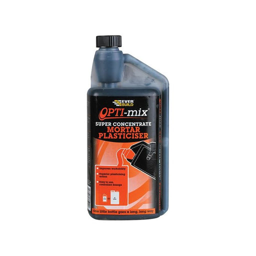 Everbuild Sika Opti-Mix Mortar Plasticiser 1 litre Everbuild Sika - Town Tools