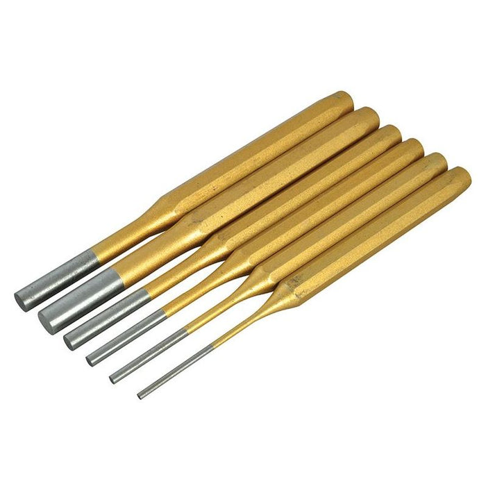 Bluespot Tools Gold Pin Punch Set 6 Piece BlueSpot Tools - Town Tools