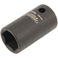 Draper Expert HI-TORQ 6 Point Impact Socket, 1/4" Sq. Dr., 9mm