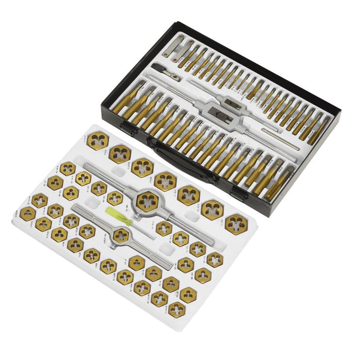 Sealey Metric & SAE/Imperial Hexagonal Tap & Die Set 86pc AK3086HIM Sealey - Town Tools 