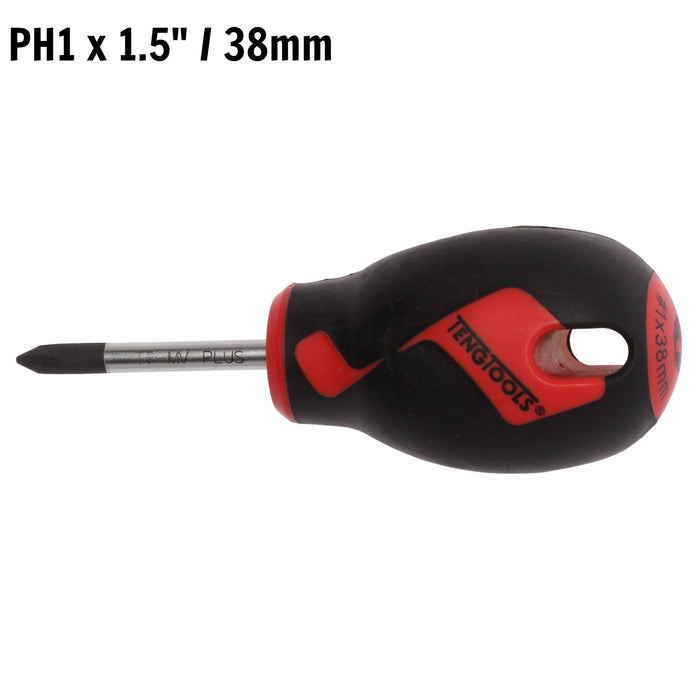Teng Tools PH Screwdriver PH1 x 38mm XS Teng Tools - Town Tools 