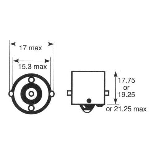 Ring Automotive R149 24V 5W Scc Ba15S Side & Tail Ring Automotive - Town Tools 