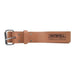 Faithfull Heavy-Duty Leather Belt 45mm Wide Tan Faithfull - Town Tools