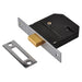 Union ES-DL Essentials 3 Lever Mortice Deadlock Chrome 65mm 2.5in Visi UNION - Town Tools