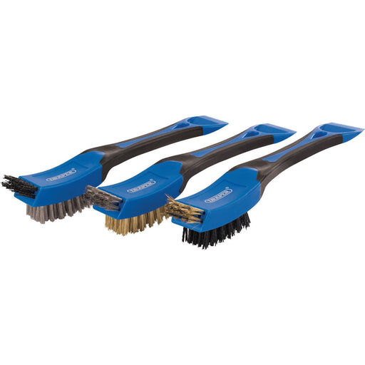 Draper Mini Wide Head Brush Set (3 Piece) 17186 Draper - Town Tools 