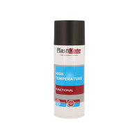 Plastikote Trade High Temperature Spray Paint Black 400ml