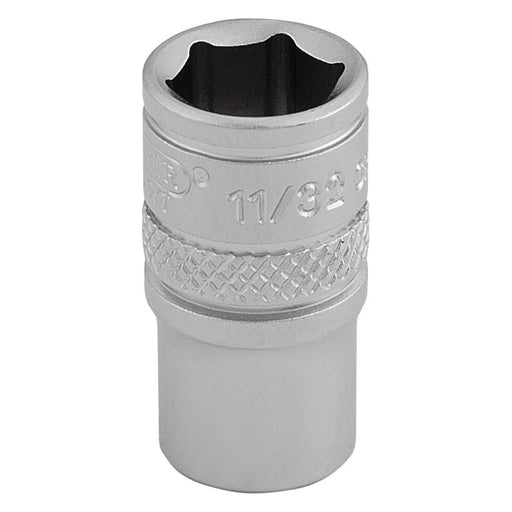 Draper Imperial Socket, 1/4" Sq. Dr., 11/32" 16523 Draper - Town Tools 