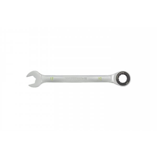 Carlyle Tools 12 Pt 17mm 180P Ratcheting Combination Wrench