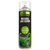 Autotek Wheel Lacquer Clear Paint Spray 500ml Laquer Bodyshop Repair