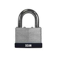 Scan Laminated Steel Padlock 50mm