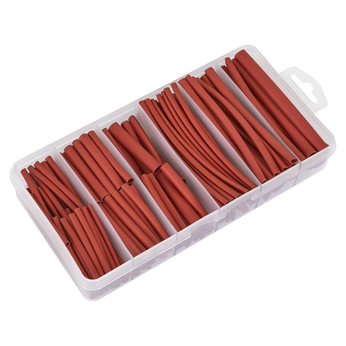 Sealey Heat Shrink Tubing Assortment 50 & 100mm 180pc - Red HST501R Sealey - Town Tools 