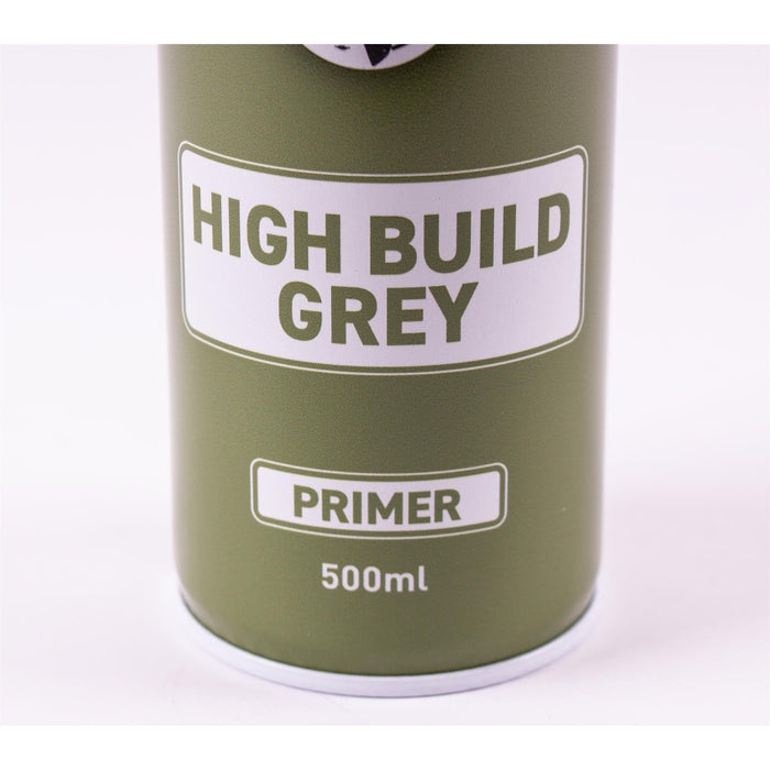 High Build Primer - 500ml Spray On Paint - Autotek Grey Aerosol High Coverage
