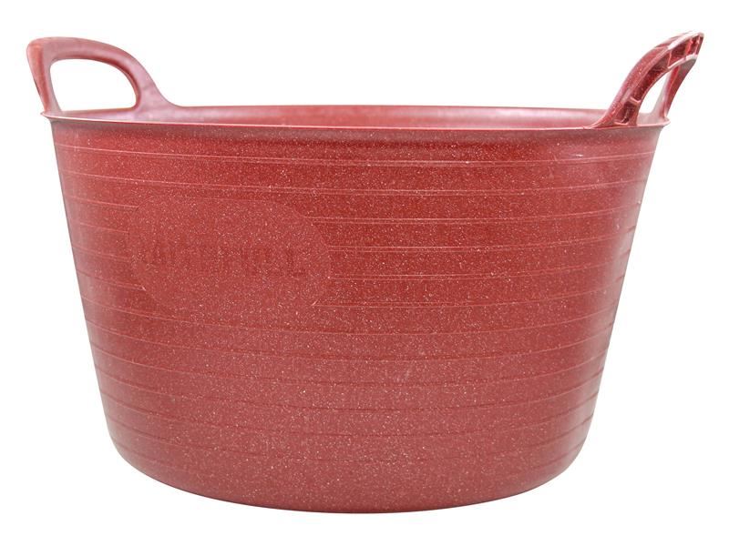 Faithfull Eco Flex Tub 15 litre - Recycled Red Faithfull - Town Tools