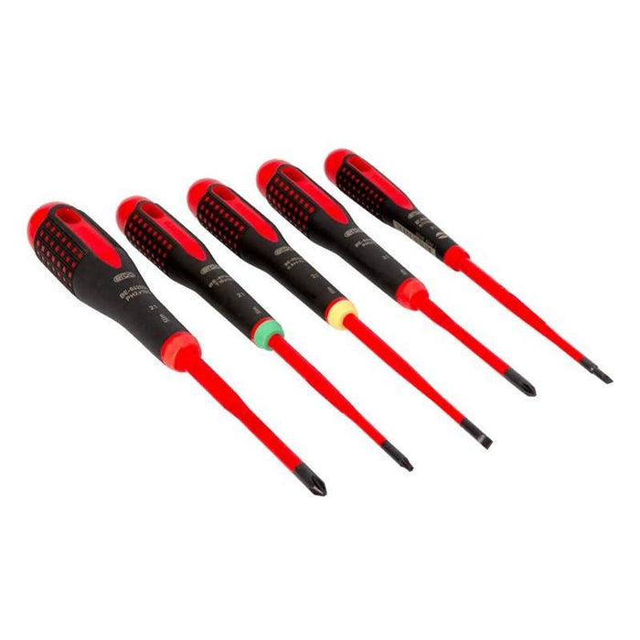 Bahco BE-9871SL ERGO™ Slim VDE Insulated Screwdriver Set, 5 Piece Bahco - Town Tools