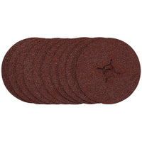 Draper Fibre Sanding Discs, 115mm, 36 Grit, (Pack of 10) 68377