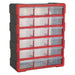 Sealey Cabinet Box 18 Drawer Red/Black APDC18R Sealey - Town Tools 