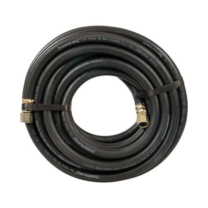 Silverline Air Line Rubber Hose 10m Silverline - Town Tools 