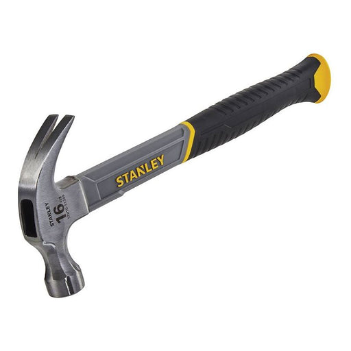 Stanley® Hand Tools Curved Claw Hammer Fibreglass Shaft 450g (16oz) STANLEY® Hand Tools - Town Tools