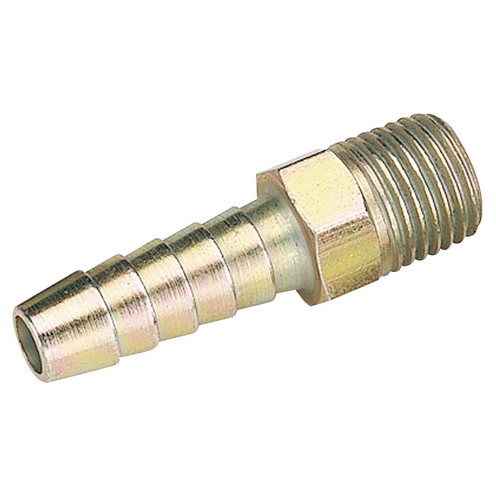 Draper 1/4" BSP Taper 5/16" Bore PCL Male Screw Tailpiece (Sold Loose) 25799 Draper - Town Tools 