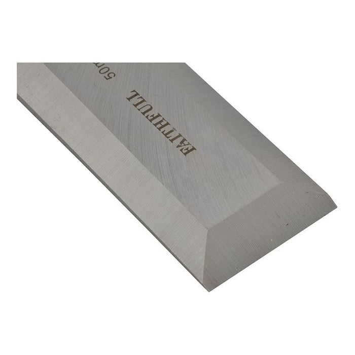 Faithfull Bevel Edge Chisel Blue Grip 50mm (2in) Faithfull - Town Tools