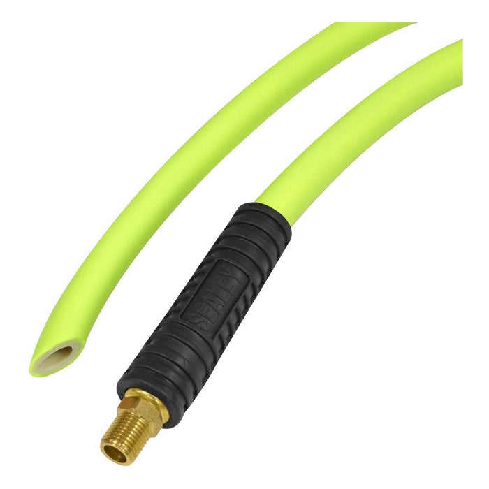 Sealey High-Visibility Hybrid Air Hose with 1/4"BSP Unions 10m x 8mm AHHC10G Sealey - Town Tools 