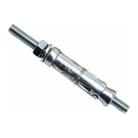 Masonmate® Medium-Duty Projecting Shield Anchor M6 x 25mm (50)