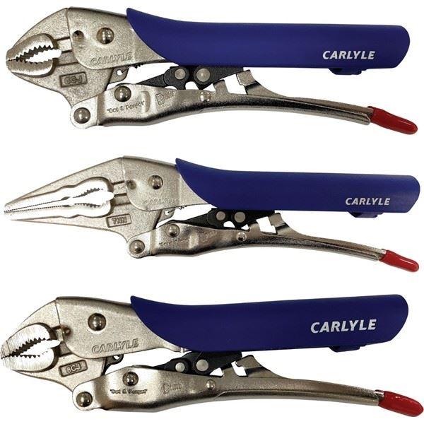 Carlyle Hand Tools Plier Set - 3 Piece Caryle Tools - Town Tools 