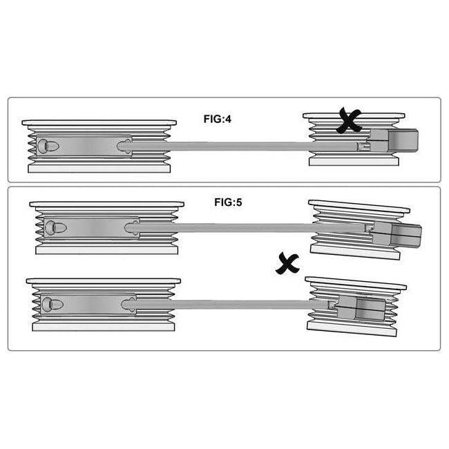Laser Multi V-Belt Pulley Alignment Tool 7644