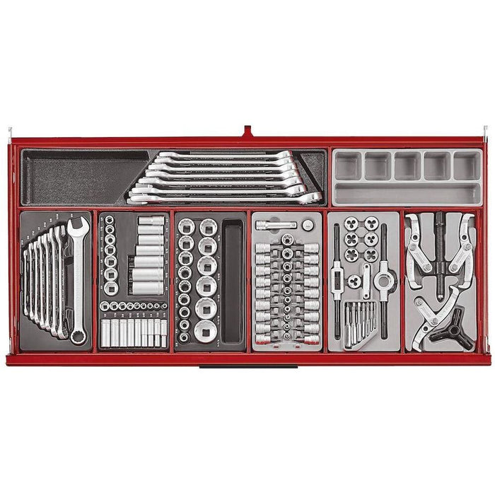 Teng Tools 37" PRO35™ roller cabinet tool kit 663 pieces red Town Tools - Town Tools