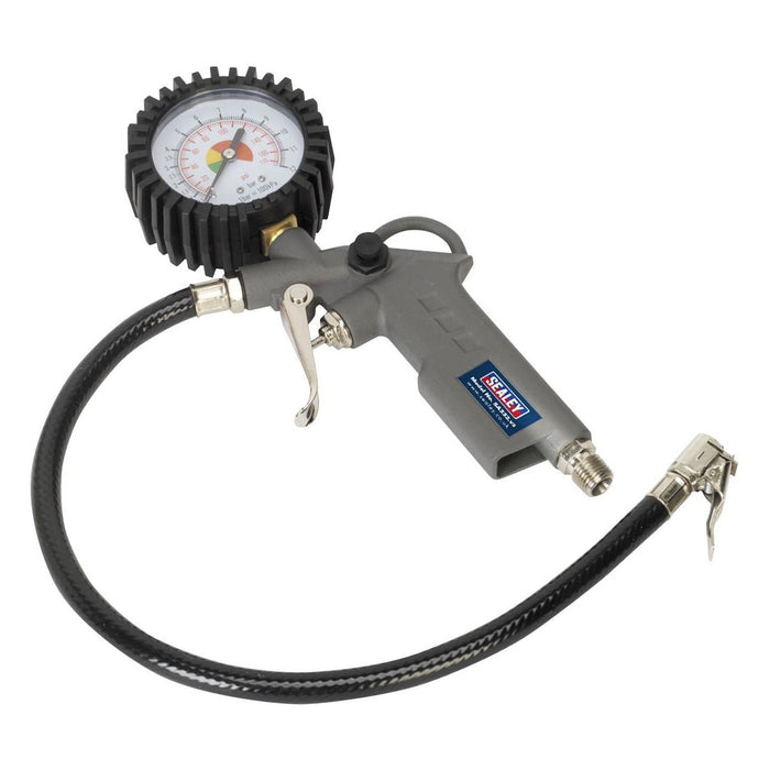 Sealey Tyre Inflator with Gauge SA332 Sealey - Town Tools 