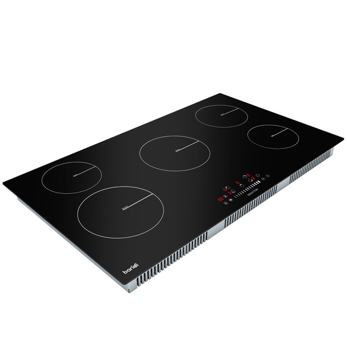 Baridi Integrated Induction Hob with 5 Cooking Zones 90cm 9300W Output